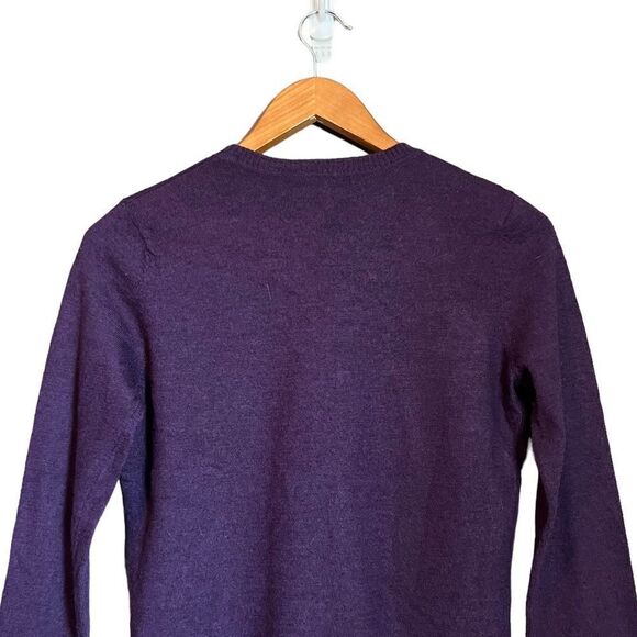 Mercer & Madison purple 100% merino wool sweater - Picture 5 of 8
